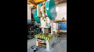 Pneumatic Clutch Operated C Frame Power Press Machine 200 Ton Capacity