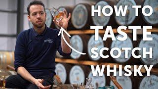 How to Taste Scotch Whisky with a Glencairn Glass