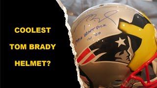 Coolest Tom Brady Autographed Helmet You've Seen?