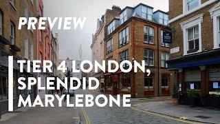 [4K] WALKING: LONDON - Marylebone - PREVIEW