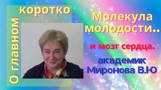 Молекула молодости и мозг сердца. академик Миронова В.Ю.