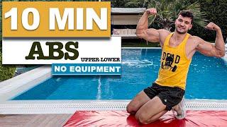 10 Min Sixpack Workout // Upper, Lower ABS & Obliques | velikaans