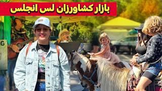 بازار کشاورزان ودلند هیلز مارکت لس انجلس (woodland Hills Farmers Market)