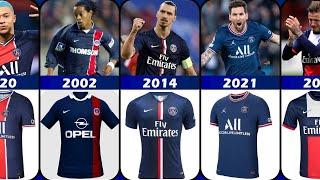 Camiseta Evolution PARIS SAINT-GERMAIN Local y Visitante 2000-2024