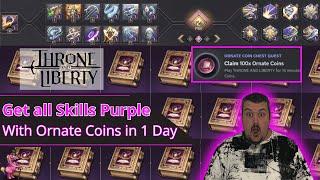 How to get all your Skills and Passives to purple on Day 1 | Throne and Liberty Global Release