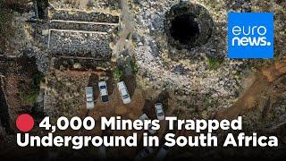  Trapped miners in South Africa: Over 4,000 illegal miners await rescue in Stilfontein