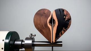 Don't Hastily Discard Wooden Boards Because They Can Also Create  Works Of Art.Woodworking Skill