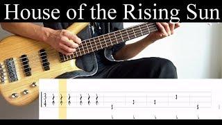 House Of The Rising Sun (The Animals) - Bass Cover (With Tabs) by Leo Düzey