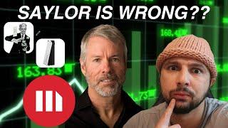 Why Michael Saylor is WRONG! My $40k Microstrategy Trade! MSTR Price Prediction