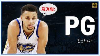 과연 스테픈 커리는 NBA 최고의 포인트가드일까..? 농구 포지션 PG에 대한 모든 것!! - 【주간느바 포지션 컨텐츠 ①포인트가드】