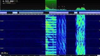 New Marker, 6322 kHz from Russia