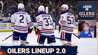 Edmonton Oilers opening night lineup 2.0