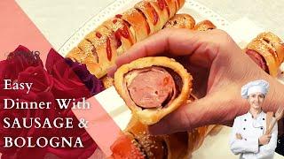 Whats for dinner: with sausage | Easy dinner recipe with SAUSAGE 