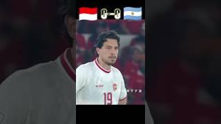 Indonesia VS Argentina Imajinary WC 2026 #shorts#messi#indonesia