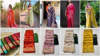 Stunning Saree Collection: Traditional & Modern Styles for Every occasion#fashion #diwali#saree