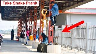 Fake Snake Throwing Prank || Prank Video || 4-Minute Fun