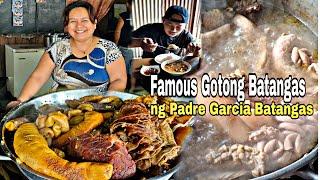 Famous Gotong Batangas ng Padre Garcia | Masarap at Dinadayo na TMIA Gotohan ng Padre Garcia