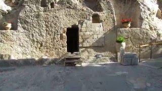 A tour inside the burial site of Jesus Christ, the Garden Tomb Jerusalem