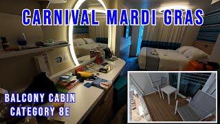 Carnival Mardi Gras Balcony Cabin