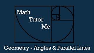 Geometry part 3 - Angles and Parallel Lines