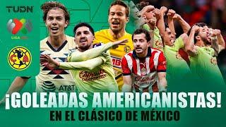  Las GOLEADAS más recordadas, del América a las Chivas | TUDN