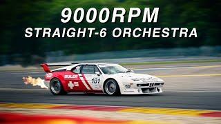 Onboard: BMW M1 - Qualifying lap on Spa - HQ engine sound