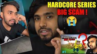 Techno Gamerz hardcore series big scam  | techno gamerz minecraft hardcore