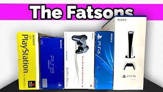 Unboxing every PlayStation FAT Console | Sony PS1, PS2, PS3, PS4, PS5 + Gameplay