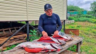 ВОТ ОНО СЧАСТЬЕ РЫБАКА! За королевским лососем на Камчатку. Рыбалка на чавычу на реке Большая.