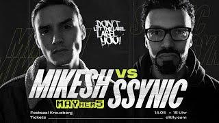 MIKESH vs SSYNIC ⎪ Rap Battle @ MAYhem #5 ⎪ DLTLLY