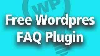 Best Free Wordpress FAQ Plugin - Q and A Plugin