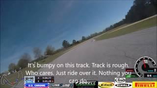 Carolina Motorsports Park Jason Farrell ZX6R 4-9-17