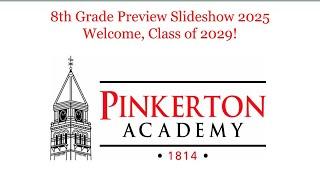 Pinkerton Academy - 8th Grade Preview Night