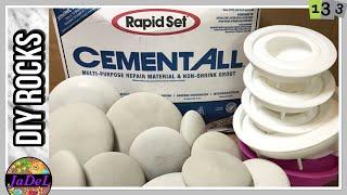 Make Your Own Rocks With Rapid Set Cement All | Art Stones For Painting