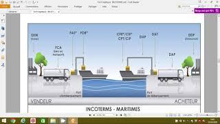 TECHNIQUES LOGISTIQUES A L'INTERNATIONAL/ LES INCOTERMS/ TSC2 (VIDEO 4)