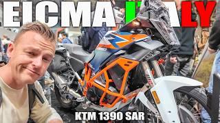 EICMA ITALY Day 2 : Exclusive Look at New 2025 KTM , BMW , APRILIA & More!