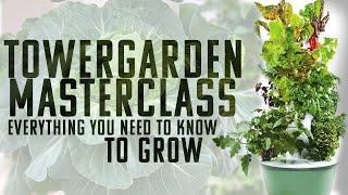 TOWER GARDEN GROWERS MASTERCLASS | GET THE MOST FROM YOUR JUICE PLUS OR NUTRAPONICS AEROPONIC TOWER