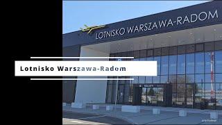 Lotnisko Warszawa-Radom otwarte - zwiedzanie nowego lotniska / Warsaw-Radom Airport - new airport