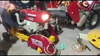 concrete cutter machine with vst shakti diesel engine