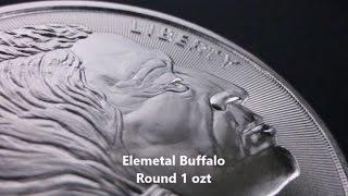 Silver Buffalo Round