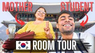 Indian Student Living With Mummy In Korea | EP. 1: ROOM TOUR