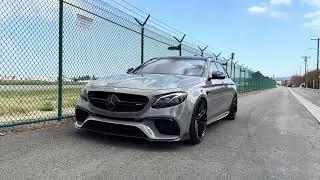 W213 Mercedes-Benz E63-S AMG | 21" Vossen Hybrid Forged HF-7 | Motorsports LA