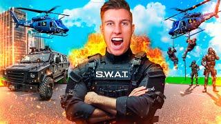 24 Stunden als SWAT POLIZEI arbeiten in GTA 5!