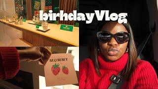 BIRTHDAY VLOG| HUBBY SURPRISED ME | FIRST BIRTHDAY AS A MOM | bwwm interracial couple