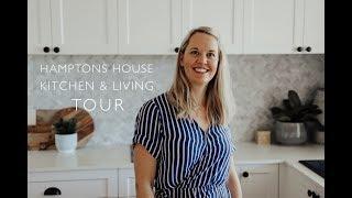 Hamptons House Kitchen and Living Tour