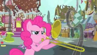 Pinkie Pie blows her horn