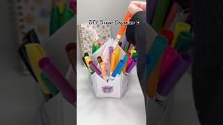 DIY Cute Paper Organizer  #papercraft #cutecrafts #miniecraft #diyorganizer #craft #craftopia