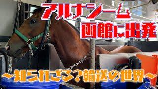 アルナシーム函館へ出発！今まで知らなかった輸送までの流れ