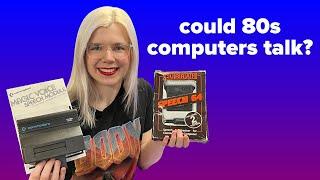 Exploring 80s Home Computer Speech Synthesizers