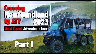 Crossing Newfoundland By ATV 2023 - Part 1